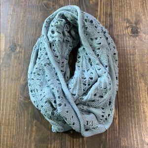 Powder blue infinity scarf